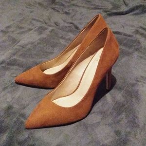 NWOT Mix No. 6 Cognac/Bronze Stilettos